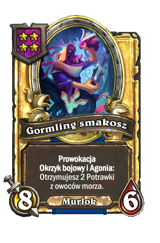 Gormling smakosz (złota)