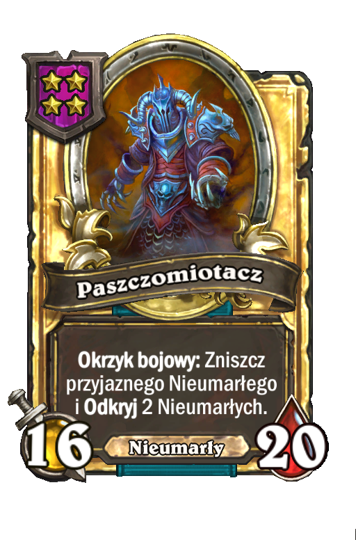 Paszczomiotacz (złota)