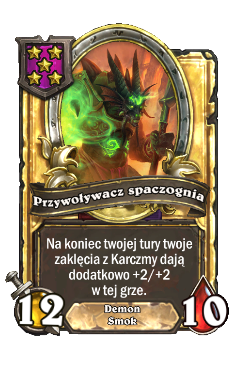 Przywoływacz spaczognia (złota)