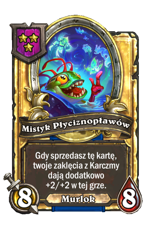 Mistyk Płyciznopławów (złota)