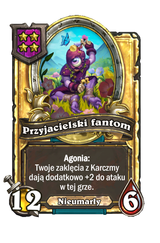 Przyjacielski fantom (złota)