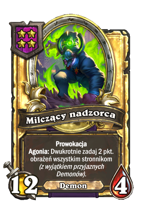Milczący nadzorca (złota)