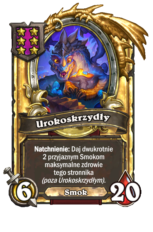 Urokoskrzydły (złota)
