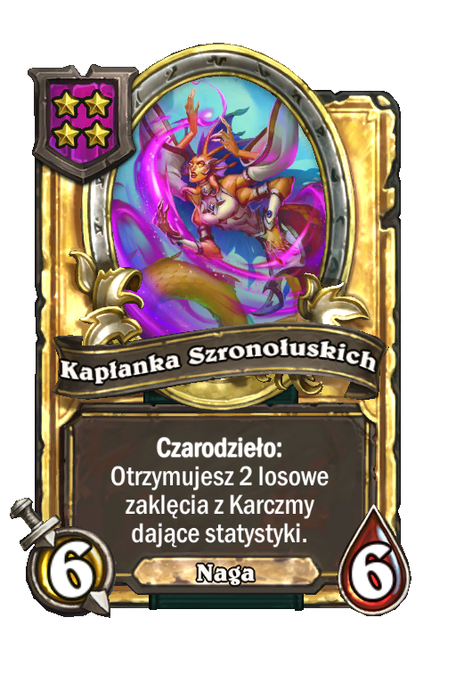 Kapłanka Szronołuskich (złota)
