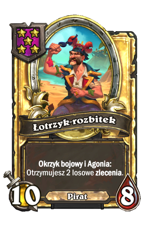 Łotrzyk-rozbitek (złota)