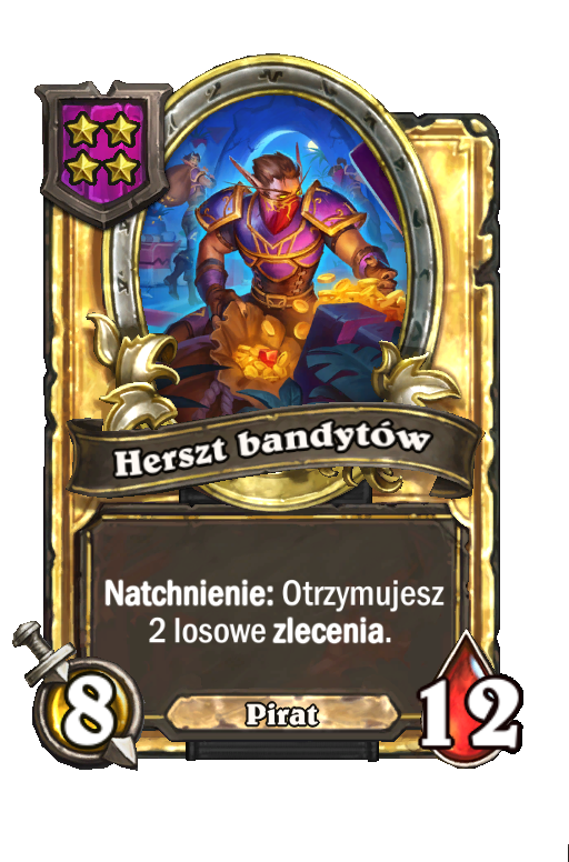 Herszt bandytów (złota)