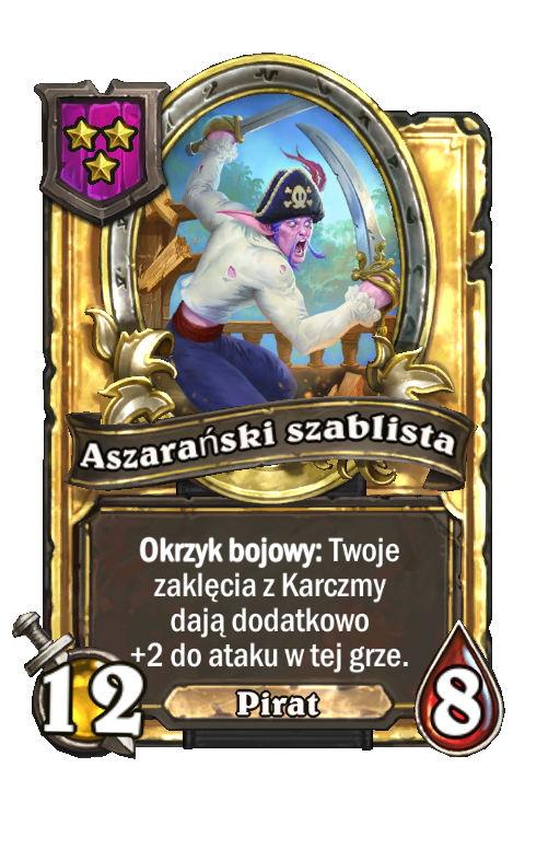 Aszarański szablista (złota)