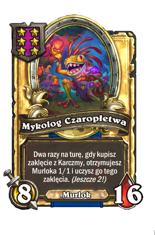 Mykolog Czaropłetwa (złota)