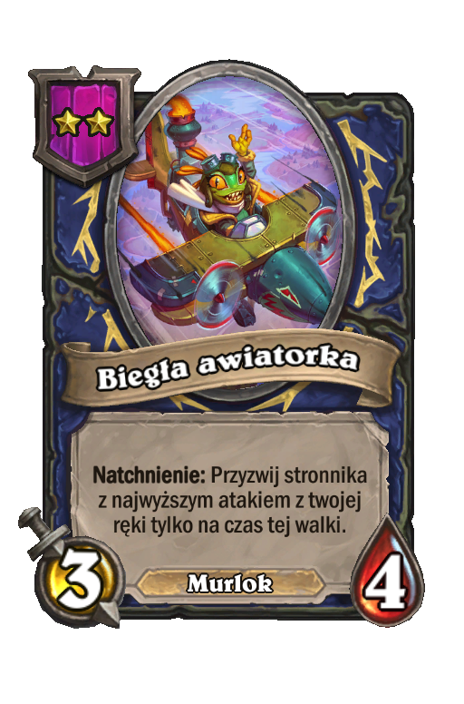 Biegła awiatorka