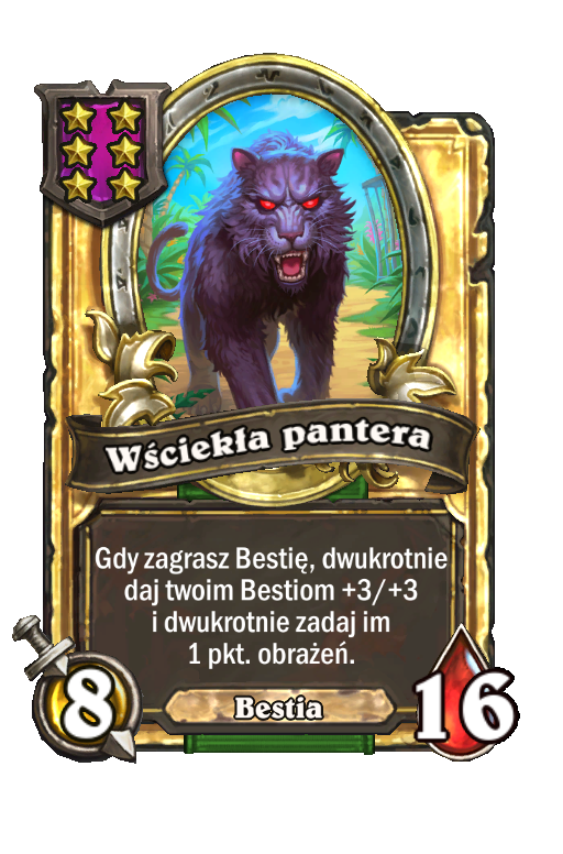 Wściekła pantera (złota)