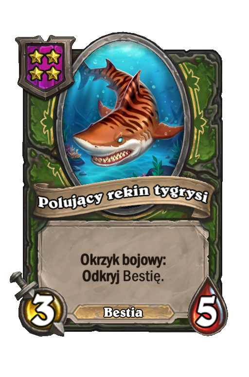 Polujący rekin tygrysi
