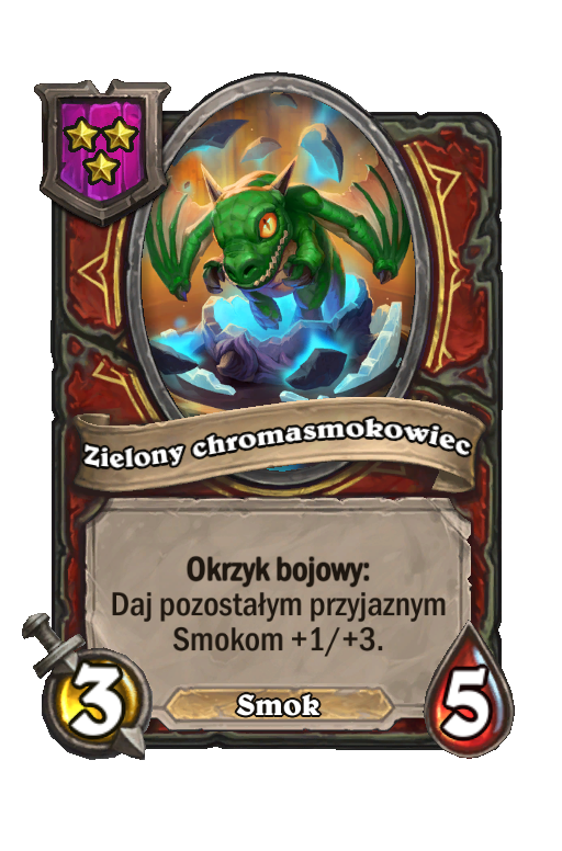 Zielony chromasmokowiec