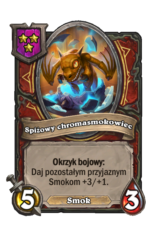 Spiżowy chromasmokowiec