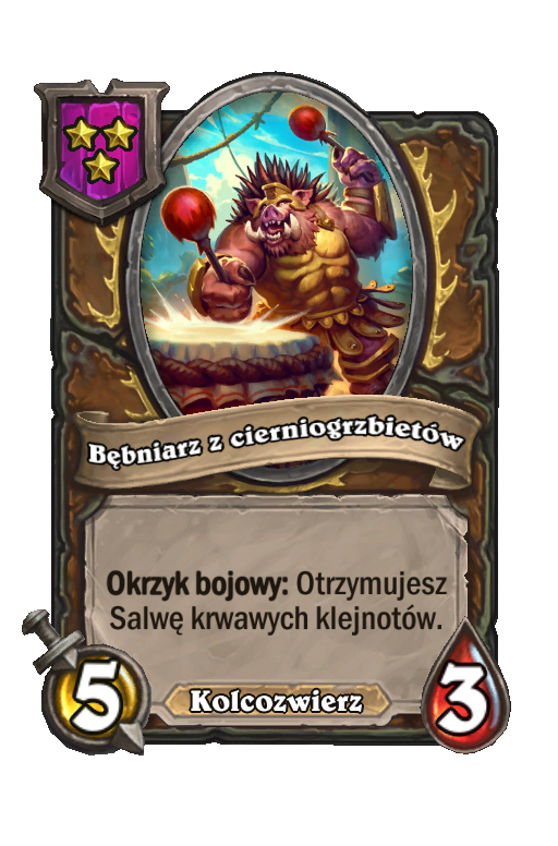 Bębniarz z cierniogrzbietów