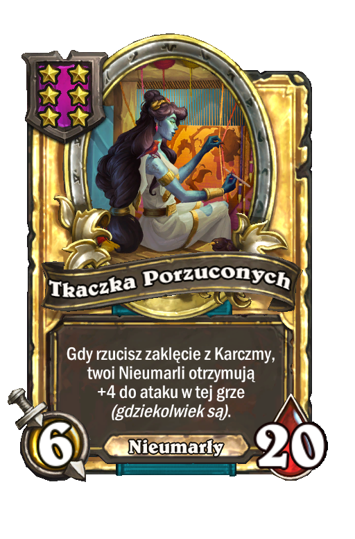 Tkaczka Porzuconych (złota)
