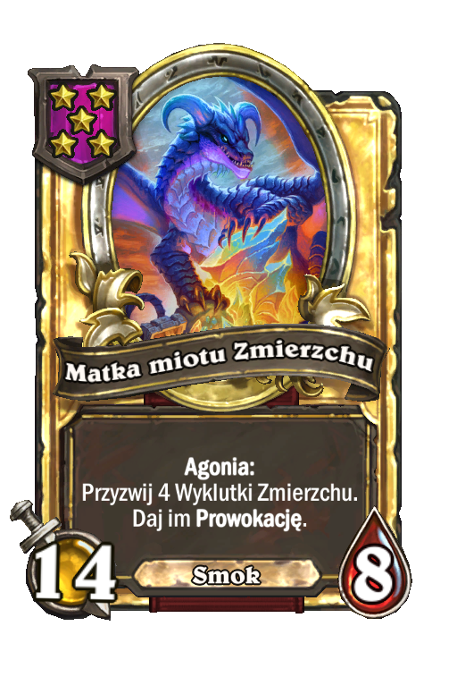 Matka miotu Zmierzchu (złota)