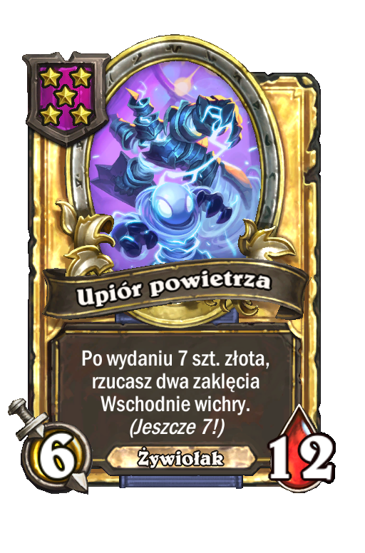 Upiór powietrza (złota)