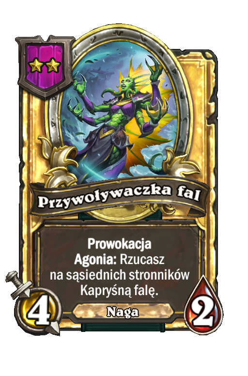 Przywoływaczka fal (złota)