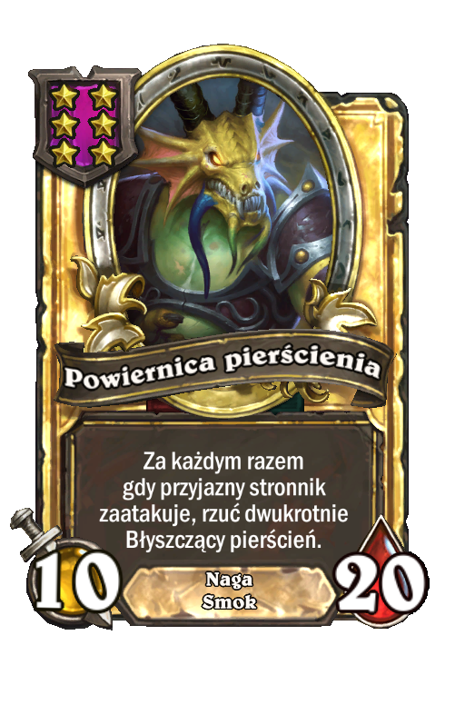 Powiernica pierścienia (złota)