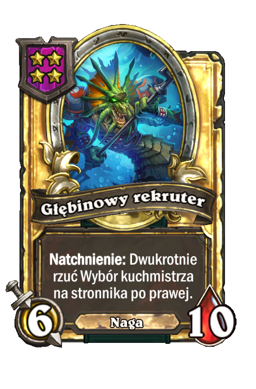 Głębinowy rekruter (złota)