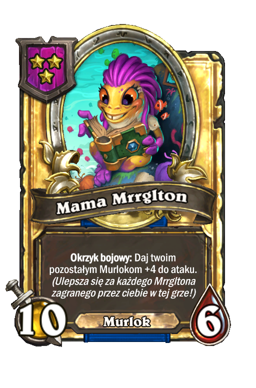 Mama Mrrglton (złota)