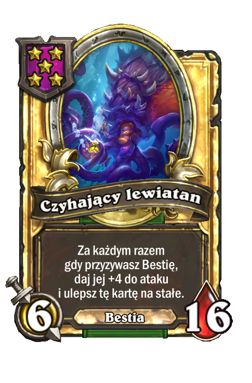 Czyhający lewiatan (złota)