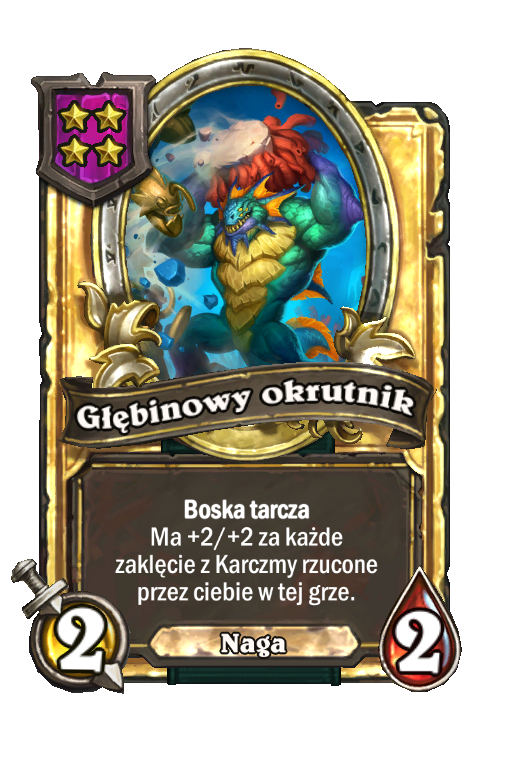 Głębinowy okrutnik (złota)