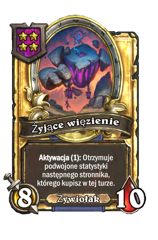 Żyjące więzienie (złota)