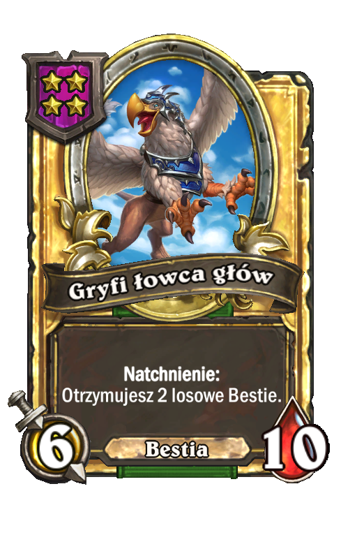 Gryfi łowca głów (złota)