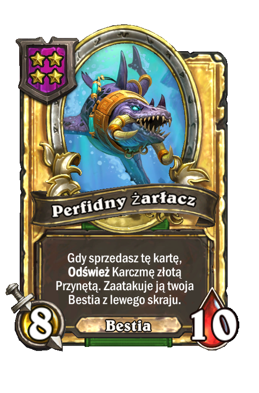 Perfidny żarłacz (złota)