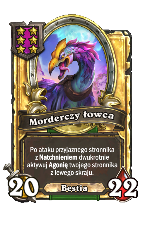 Morderczy łowca (złota)