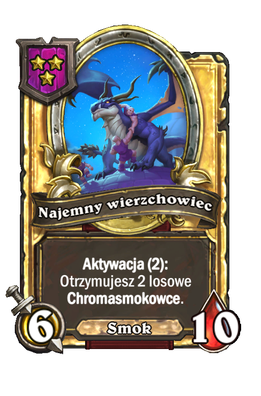 Najemny wierzchowiec (złota)