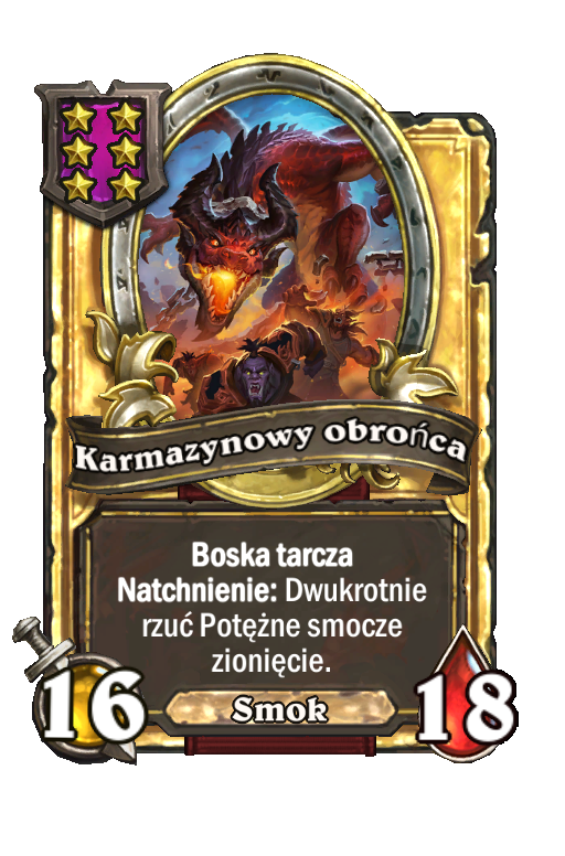 Karmazynowy obrońca (złota)