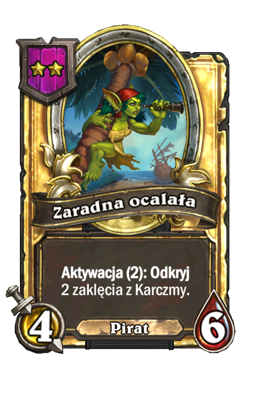 Zaradna ocalała (złota)