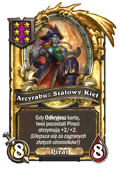 Arcyrabuś Stalowy Kieł (złota)