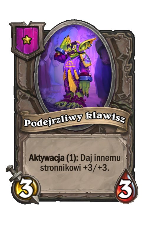 Podejrzliwy klawisz