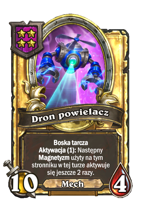 Dron powielacz (złota)