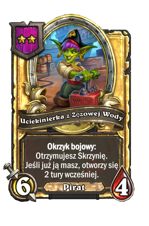 Uciekinierka z Zęzowej Wody (złota)