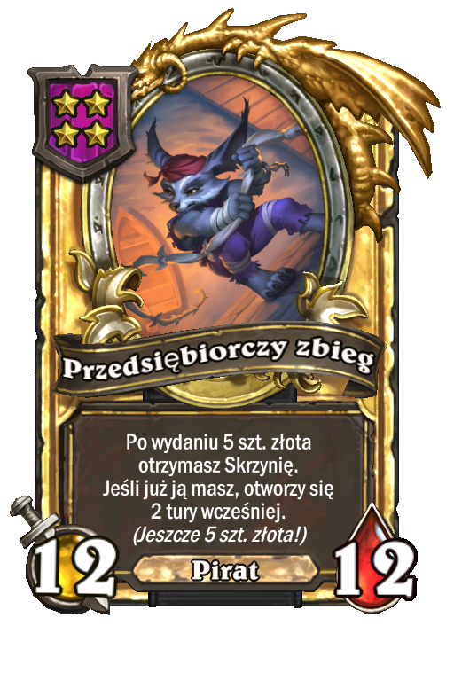 Przedsiębiorczy zbieg (złota)