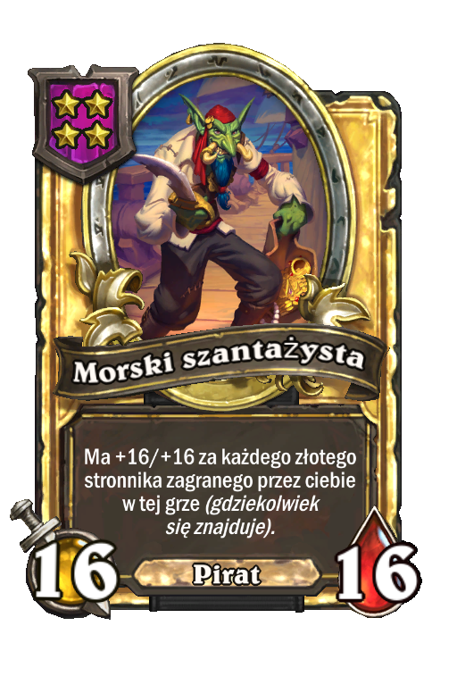 Morski szantażysta (złota)