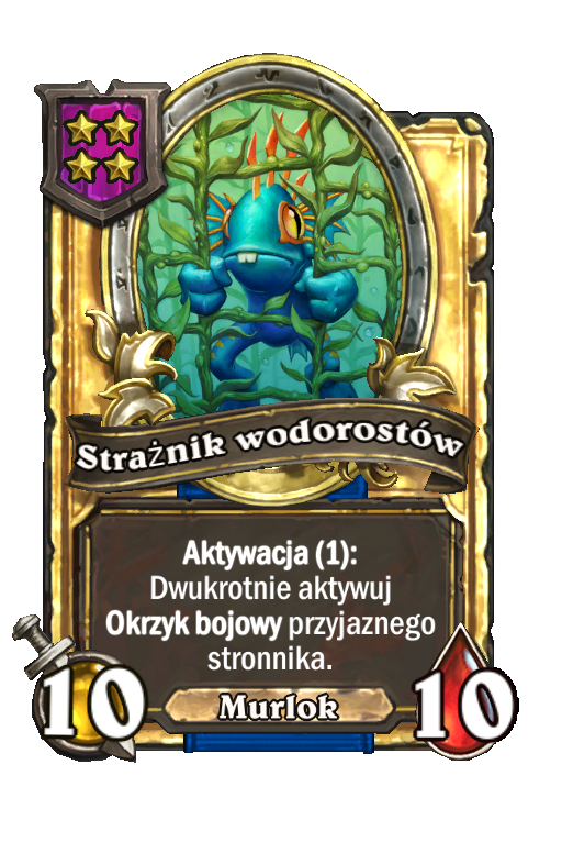 Strażnik wodorostów (złota)