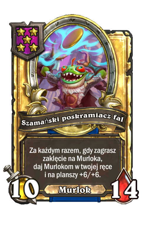 Szamański poskramiacz fal (złota)