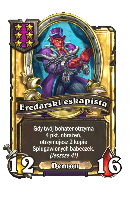 Eredarski eskapista (złota)