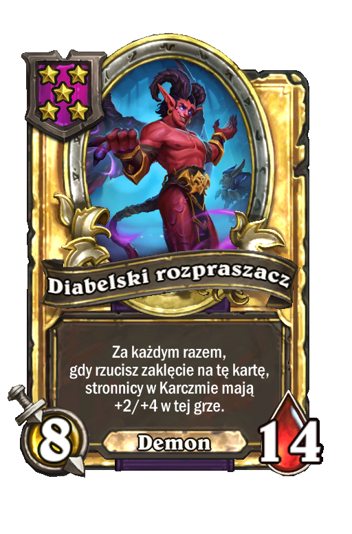 Diabelski rozpraszacz (złota)