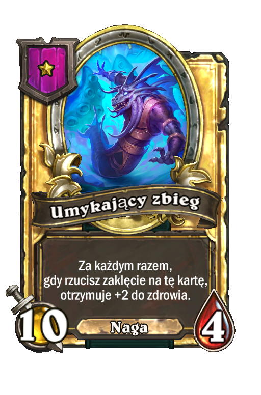 Umykający zbieg (złota)