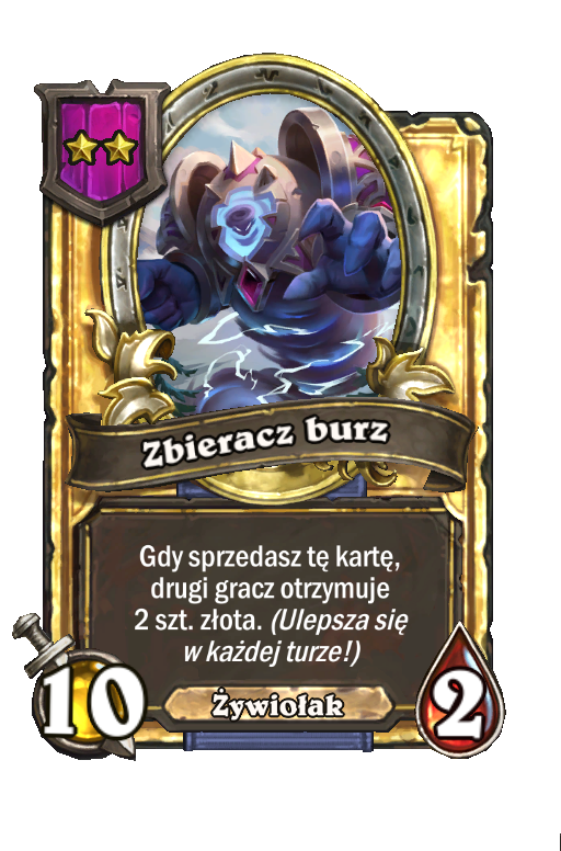 Zbieracz burz (złota)