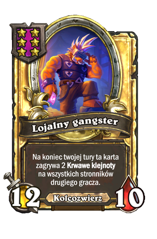 Lojalny gangster (złota)