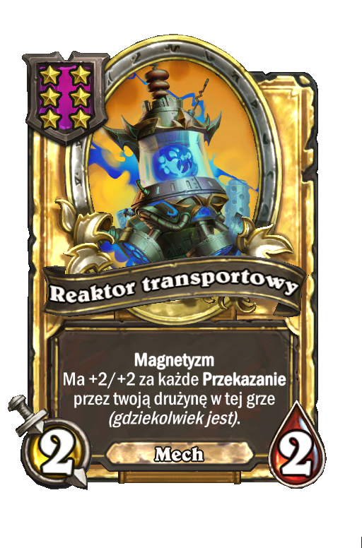 Reaktor transportowy (złota)