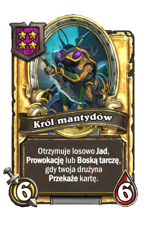 Król mantydów (złota)