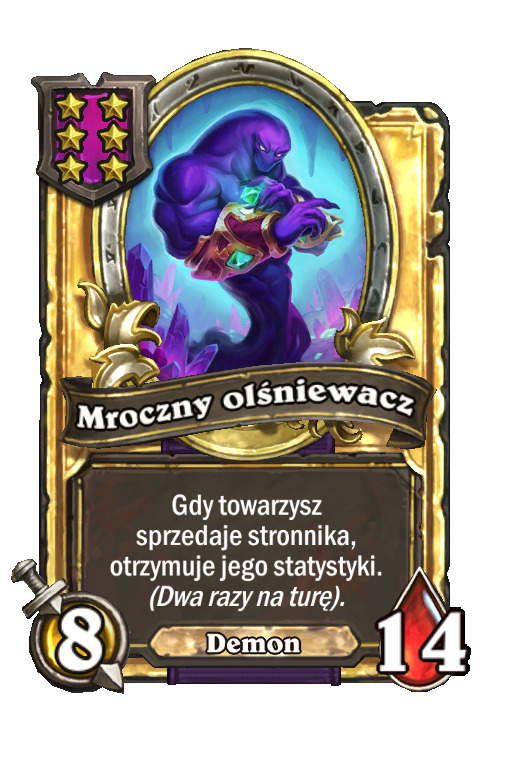 Mroczny olśniewacz (złota)